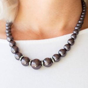 Smokey Grey Pearls